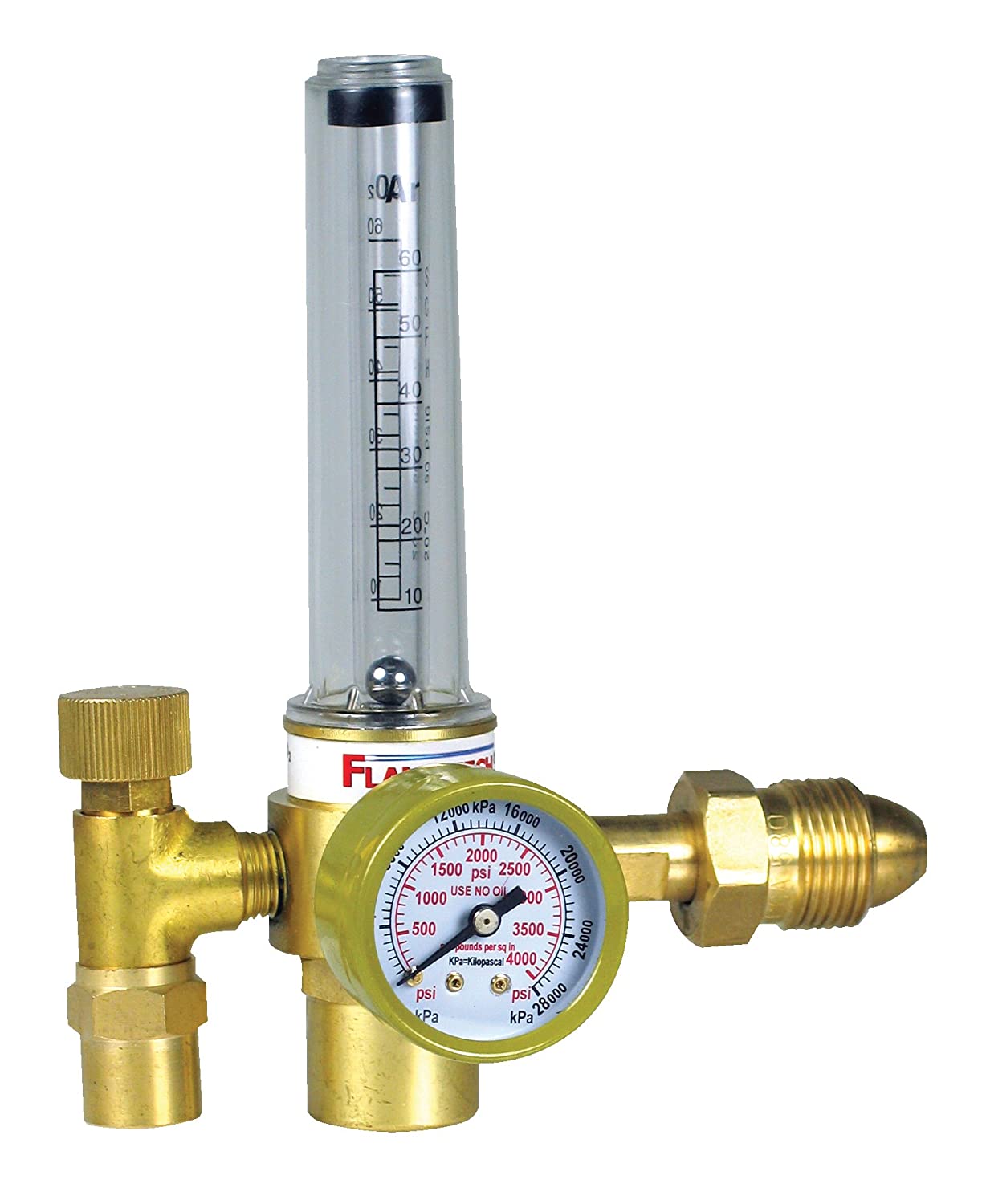 FLAME TECH® 100-FL-AR-60-580 Flow Meter, Argon
